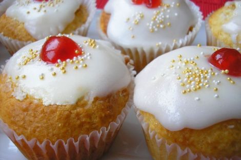Kókuszkrémes muffin